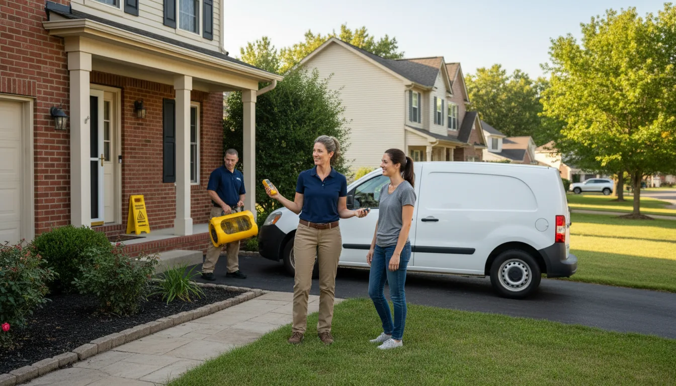 Water restoration image for Home Water Damage Repair in Maysel, WV